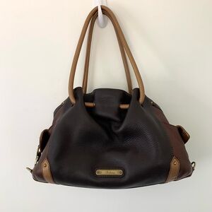 Cole Haan Dark Brown, Light Brown and Tan Shoulder Bag
